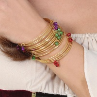 Metallisches Zigeunerarmband