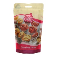 Tropfen aus dunkler Schokolade 350 g - FunCakes
