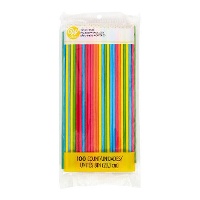 Farbige Cake Pop-Stäbchen, 20 cm - 100 Stück