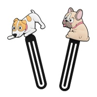 Hundeclip-Lesezeichen - 1 Stück