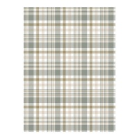 Kartonpapier mit braunen und grauen Quadraten 32 x 43,5 cm - Artis Dekor - 5 Stk.