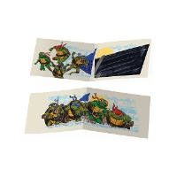 Ninja Turtles Einladungen - 6 Stück