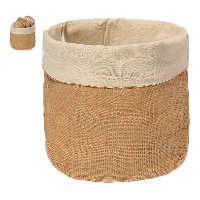 Brotkorb 15 x 15 x 20 cm aus Jute