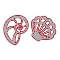 Zag-Meeresmuschelstanzer - Misskuty - 2 Stück