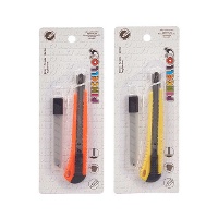 Sortierte Cutter mit 5 Ersatzklingen - 1 Stück