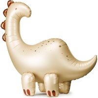 Brontosaurus-Dinosaurier-Luftballon, 91 x 85 cm