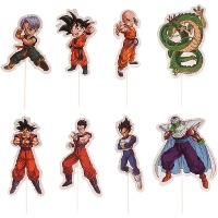Picks de Dragon Ball - 16 unidades