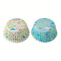 Cupcake-Förmchen mit Tennis?Motiv - Decora - 36 Stück