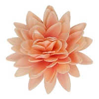 Essbare Pfingstrosenblüte, 12,5 cm, orange - FunCakes - 1 Stück