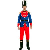 Elegantes Zinnsoldat-Kostüm für Herren