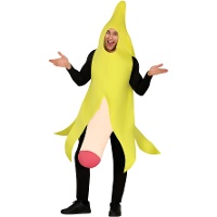 Banane mit Penis Kostüm für Herren