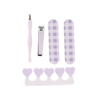 Vichy Lila Maniküre-Set - 6 Teile