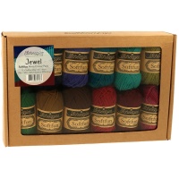 Pack mit 12 Knäuel SoftFun Jewel à 50 g - Scheepjes