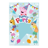 Dekoratives Wandbild von Peppa Pig, 2 x 1,4 m