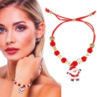 Weihnachtsmann-Rotes Armband