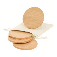 Bambus-Untersetzer - 4er-Set