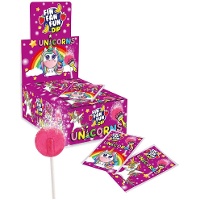 Lutscher mit Brausepulver in Erdbeer- und Bananengeschmack, 17,3 g - 40 Stück