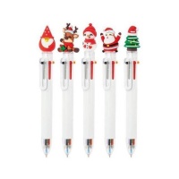 Weihnachtsstift mit 6 Farben - 1 Stück