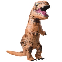 Aufblasbarer T-Rex Kostüm für Erwachsene Jurassic World