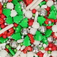 Weihnachtswünsche Sprinkles 70 g - FunCakes