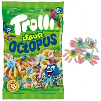Säurekraken-Gummibonbons - Trolli - 1 kg
