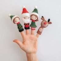Amigurumi-Set - Weihnachtsfiguren - Anchor