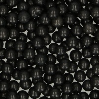Glänzende große schwarze Perlen - FunCakes - 80 gr
