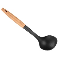 Schöpflöffel 32,5 cm mit Holzgriff