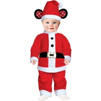 Weihnachtsmann Mickey Kostüm für Babys