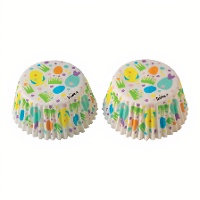 Cupcake-Förmchen mit lustigen Küken - Decora - 36 Stück