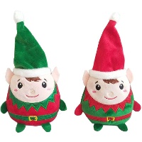 10 cm lustige Elfen-Plüschfigur - 1 Stück