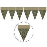 Militärischer Tarnwimpel - 3 m