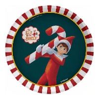 17 cm The Elf on the Shelf frecher Elfen-Teller - 6 Stück