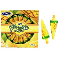 Mango-Gelee in pizzaförmigen Portionen, 50 g - 30 Stück