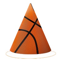 Basketball-Hüte - 6 Stück