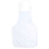 Weißer Salmux-Schürze