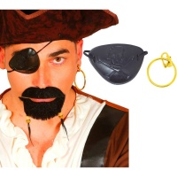Piratenaufnäher und Anhänger