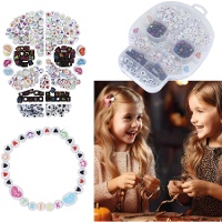 Schädel-förmige Perlenbox für Armbänder - 270 Einheiten