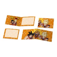 Dragon Ball Einladungen 24 x 8 cm - 6 Stück