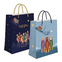 Geschenktüte 23 x 18 x 10 cm von den Heiligen Drei Königen - 1 Stück
