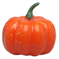 Dekorative Mini-Kürbisse 7,5 cm - 2 Stück