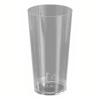 90 ml transparente Kunststoff-Sherrygläser - 10 Stück