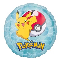 Blauer Pokémon Go Ballon, 43 cm