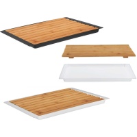 Schneidebrett 38 x 27 cm für Brot - 1 Stück