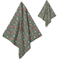 Küchentuch mit Zuckerstangenmotiv - 1 Stück