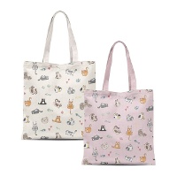 Stofftasche mit Katzenmotiv