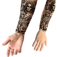 Temporäres Katrinatattoo