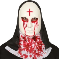 Maske einer besessenen Nonne