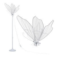 LED-Schmetterlingsdekoration, 1,78 m