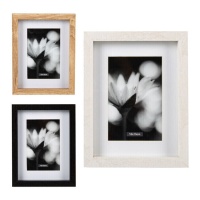10 x 15 cm Fotorahmen Margarita schwarz und weiß